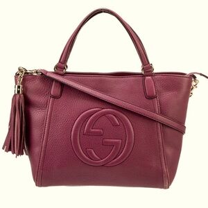 Sold!!!Authentic Gucci handbag with Logo in front not for sale